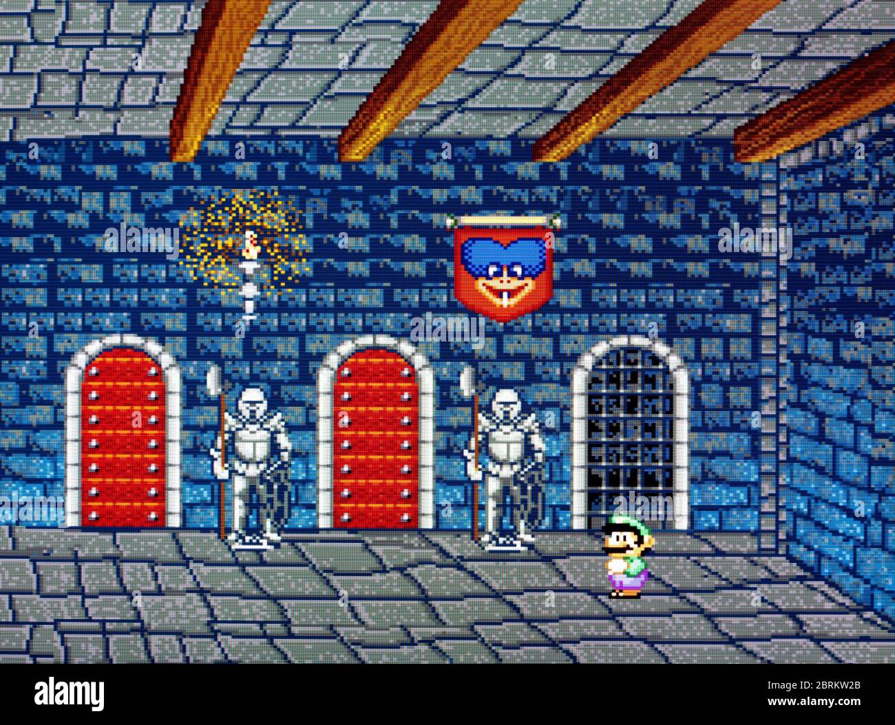 Mario è mancante! - SNES Super Nintendo - solo per uso editoriale Foto Stock