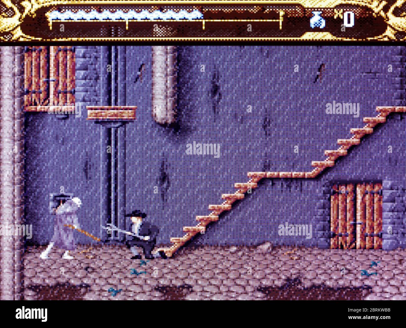 Mary Shelley's Frankenstein - SNES Super Nintendo - solo per uso editoriale Foto Stock