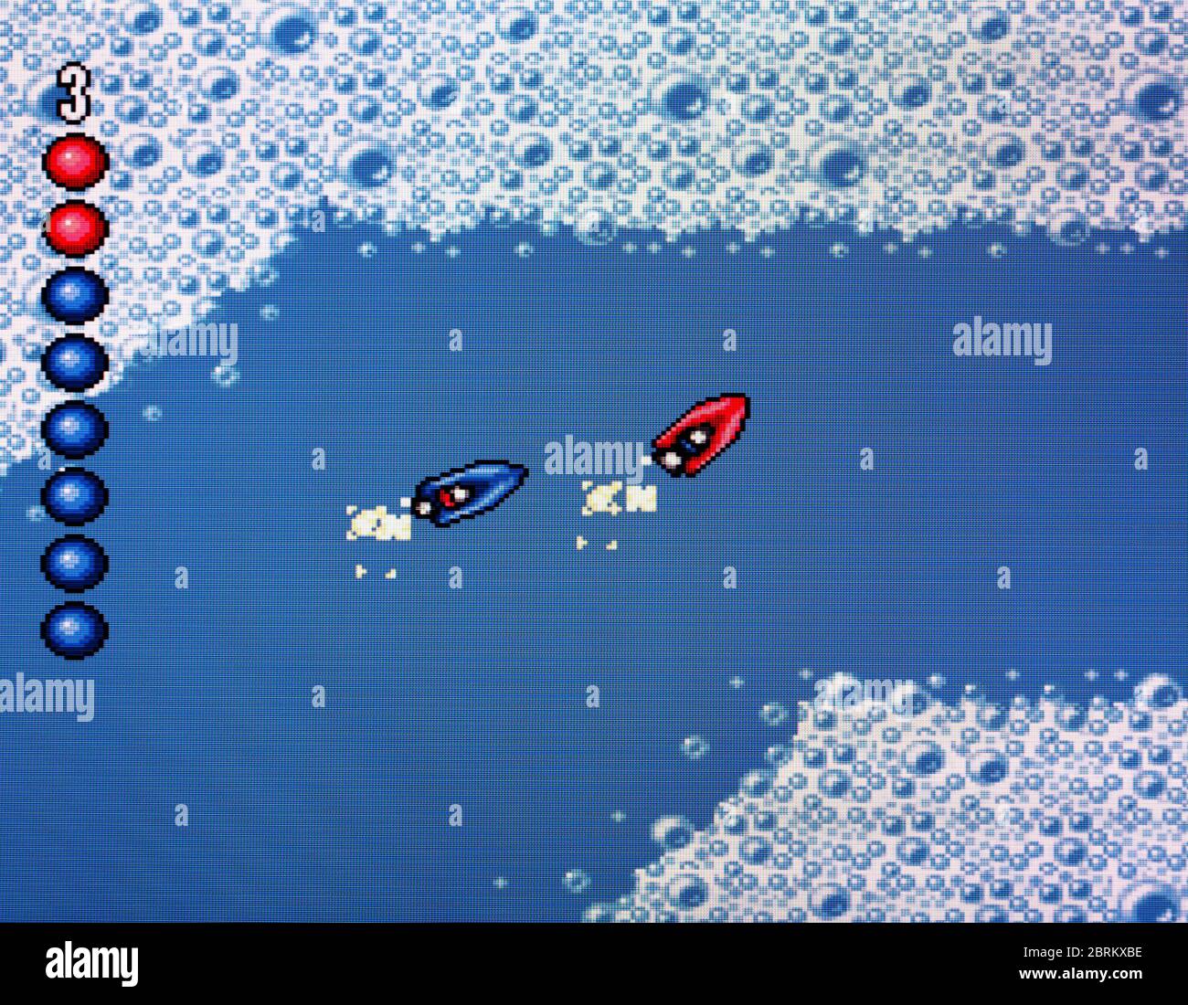 Micro Machines - SNES Super Nintendo - solo per uso editoriale Foto Stock