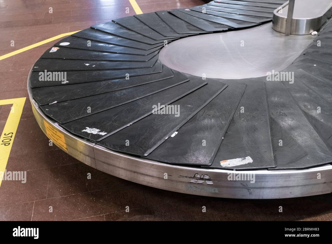 Carosello bagagli all'aeroporto Arlanda di Stoccolma Foto Stock