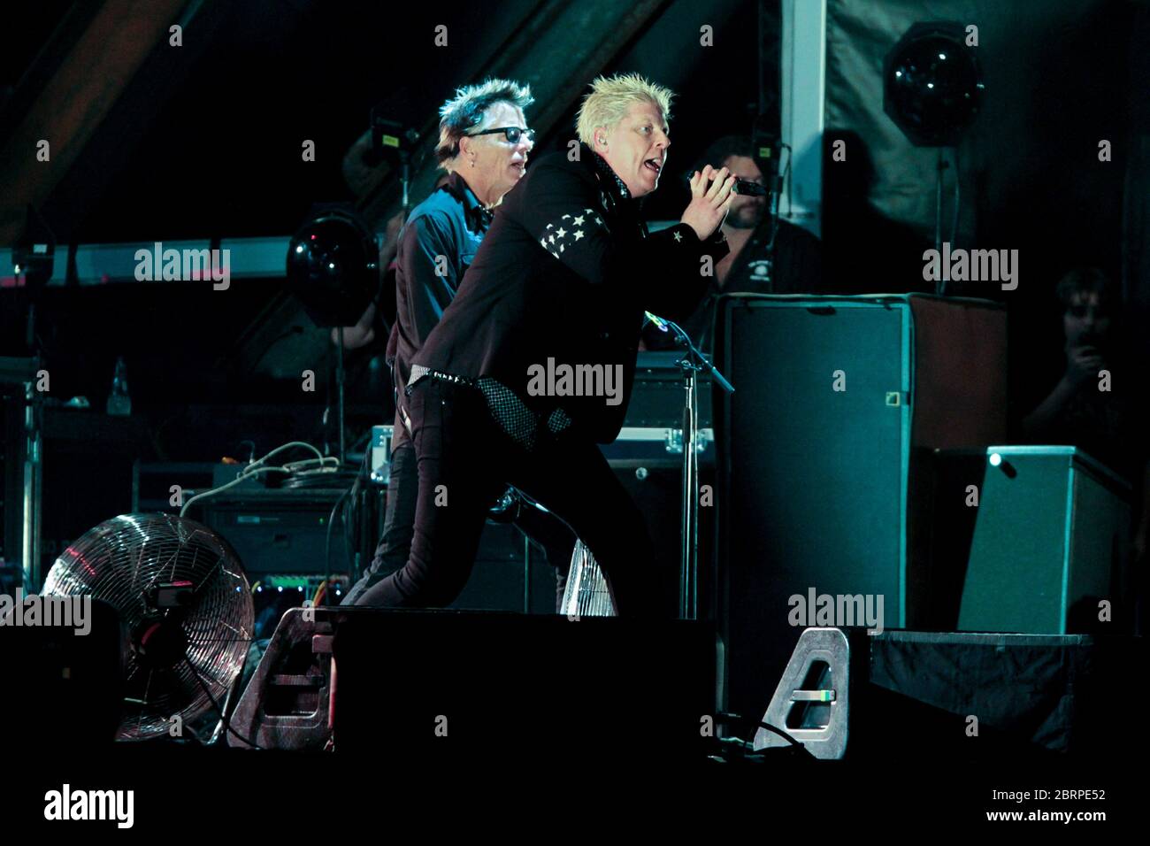 RIO DE JANEIRO, 14.09.2013: La prole suona al Sunset Stage of Rock a Rio V a Rio de Janeiro (Néstor J. Beremblum / Alamy News) Foto Stock