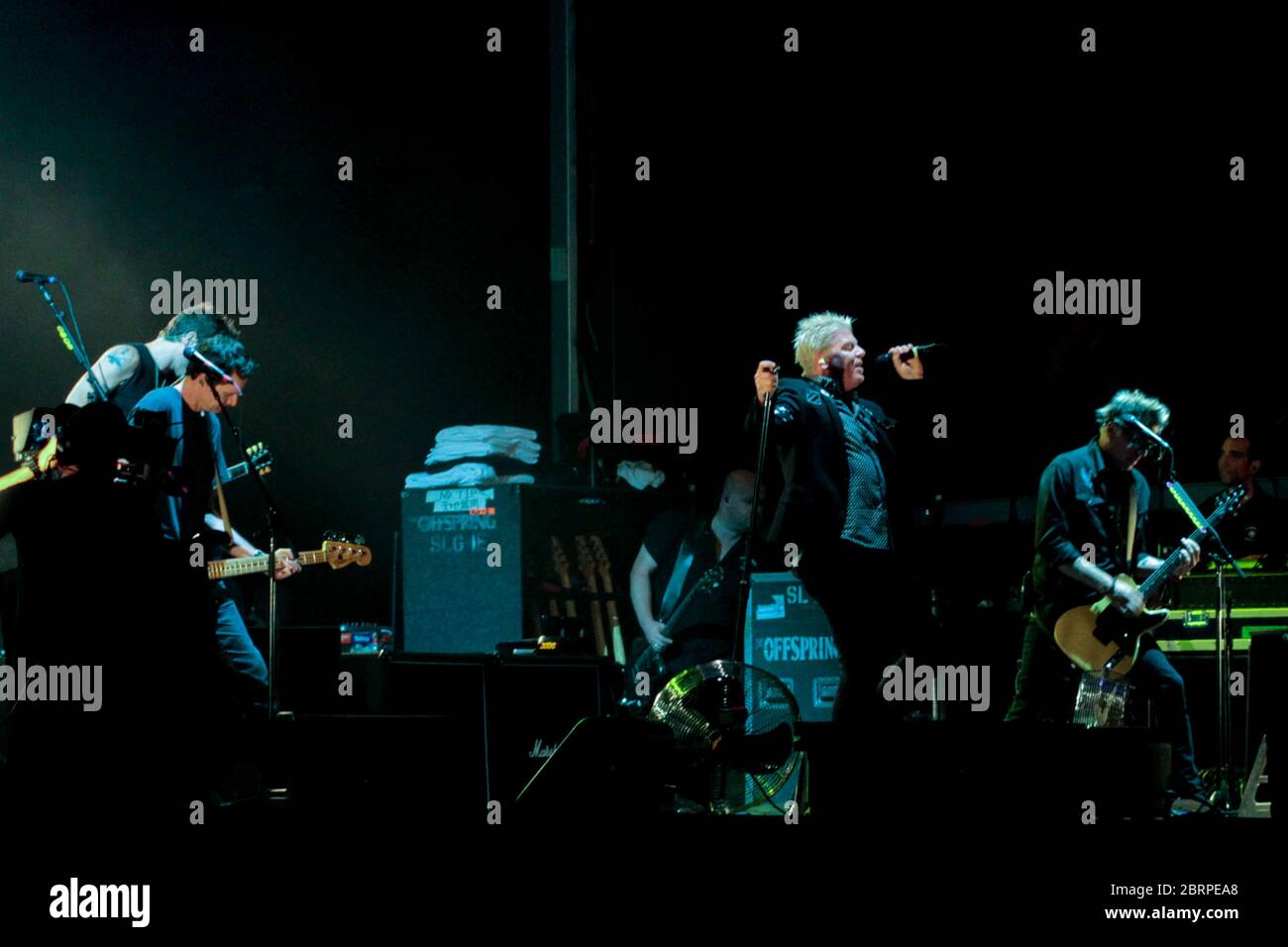 RIO DE JANEIRO, 14.09.2013: La prole suona al Sunset Stage of Rock a Rio V a Rio de Janeiro (Néstor J. Beremblum / Alamy News) Foto Stock