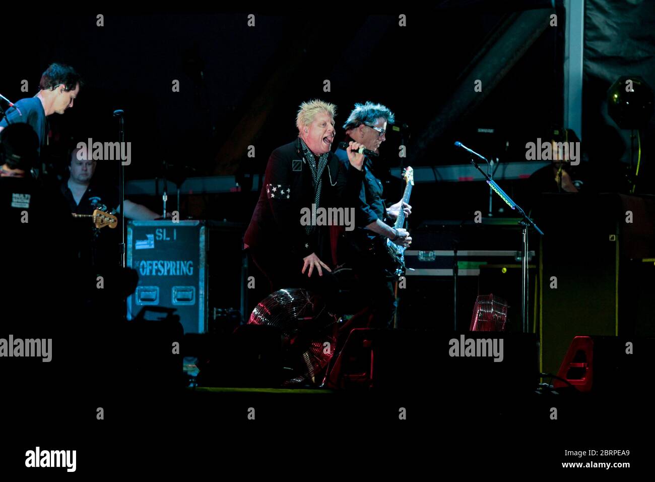 RIO DE JANEIRO, 14.09.2013: La prole suona al Sunset Stage of Rock a Rio V a Rio de Janeiro (Néstor J. Beremblum / Alamy News) Foto Stock