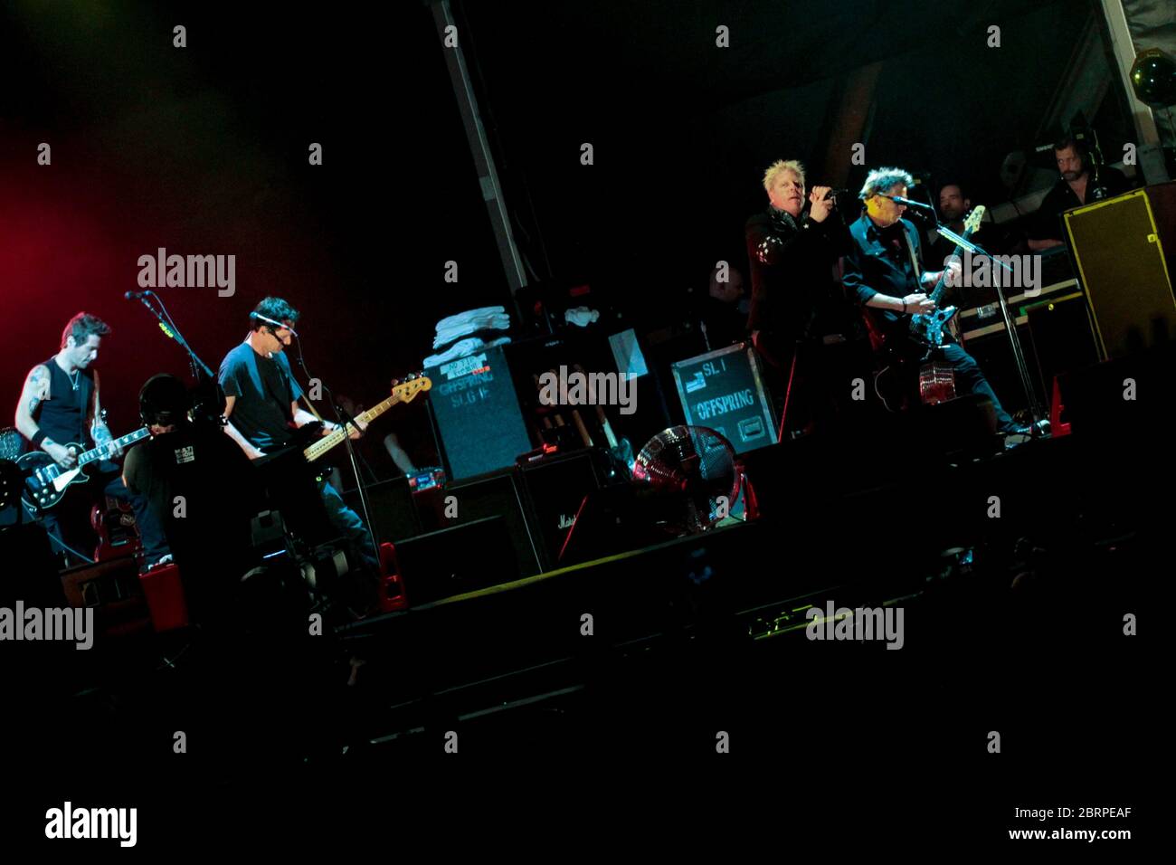 RIO DE JANEIRO, 14.09.2013: La prole suona al Sunset Stage of Rock a Rio V a Rio de Janeiro (Néstor J. Beremblum / Alamy News) Foto Stock