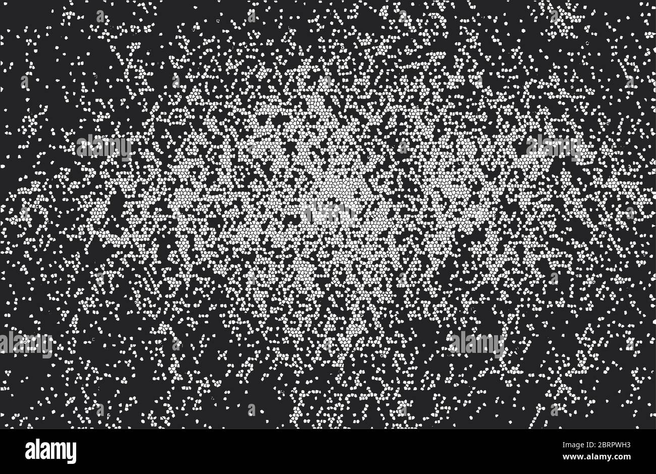 Stract stressato overlay texture mosaico, grunge sfondo. Illustrazione vettoriale Illustrazione Vettoriale