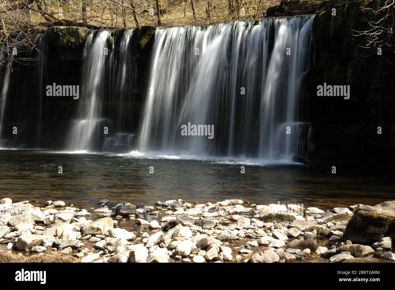 Sgwd Ddwili Uchaf Foto Stock