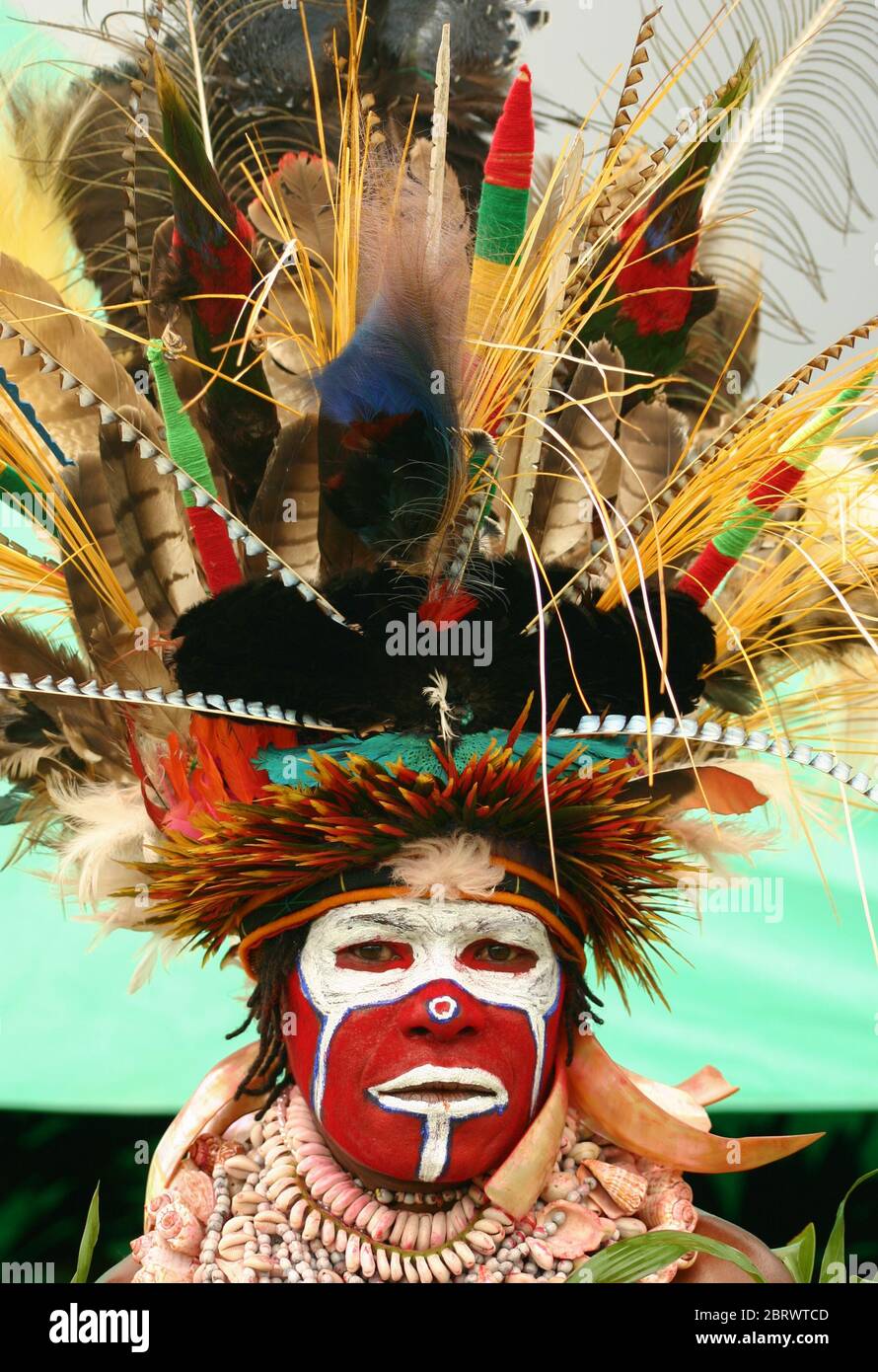 Goroka Show Papua Nuova Guinea Foto Stock