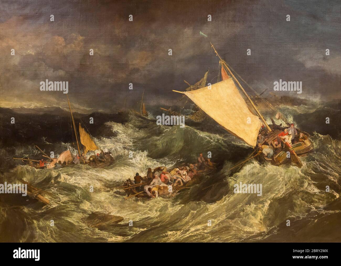 The Shipwreck, JMW Turner, 1805 Foto stock - Alamy