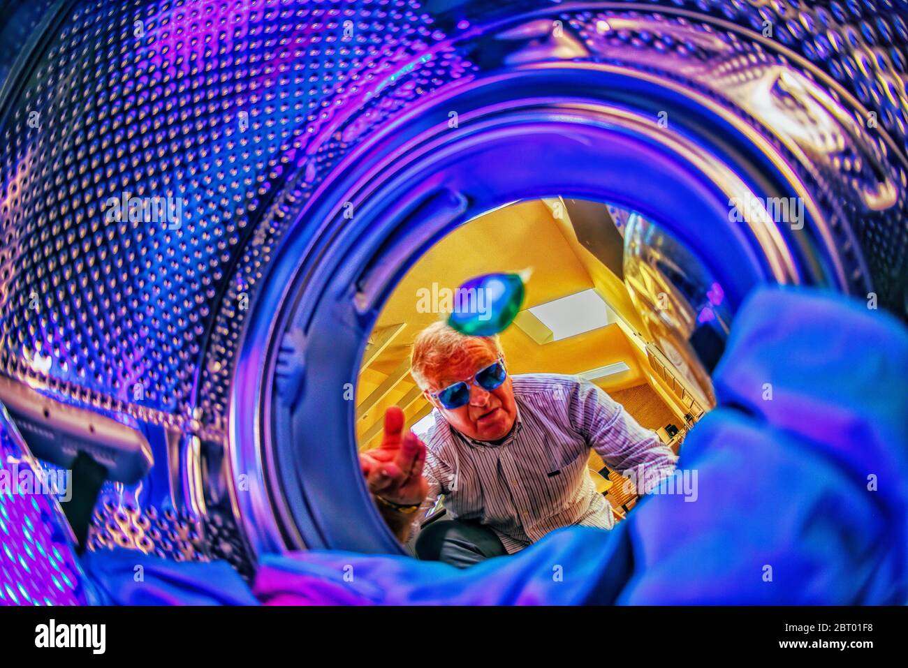 Wash Day Blues Foto Stock