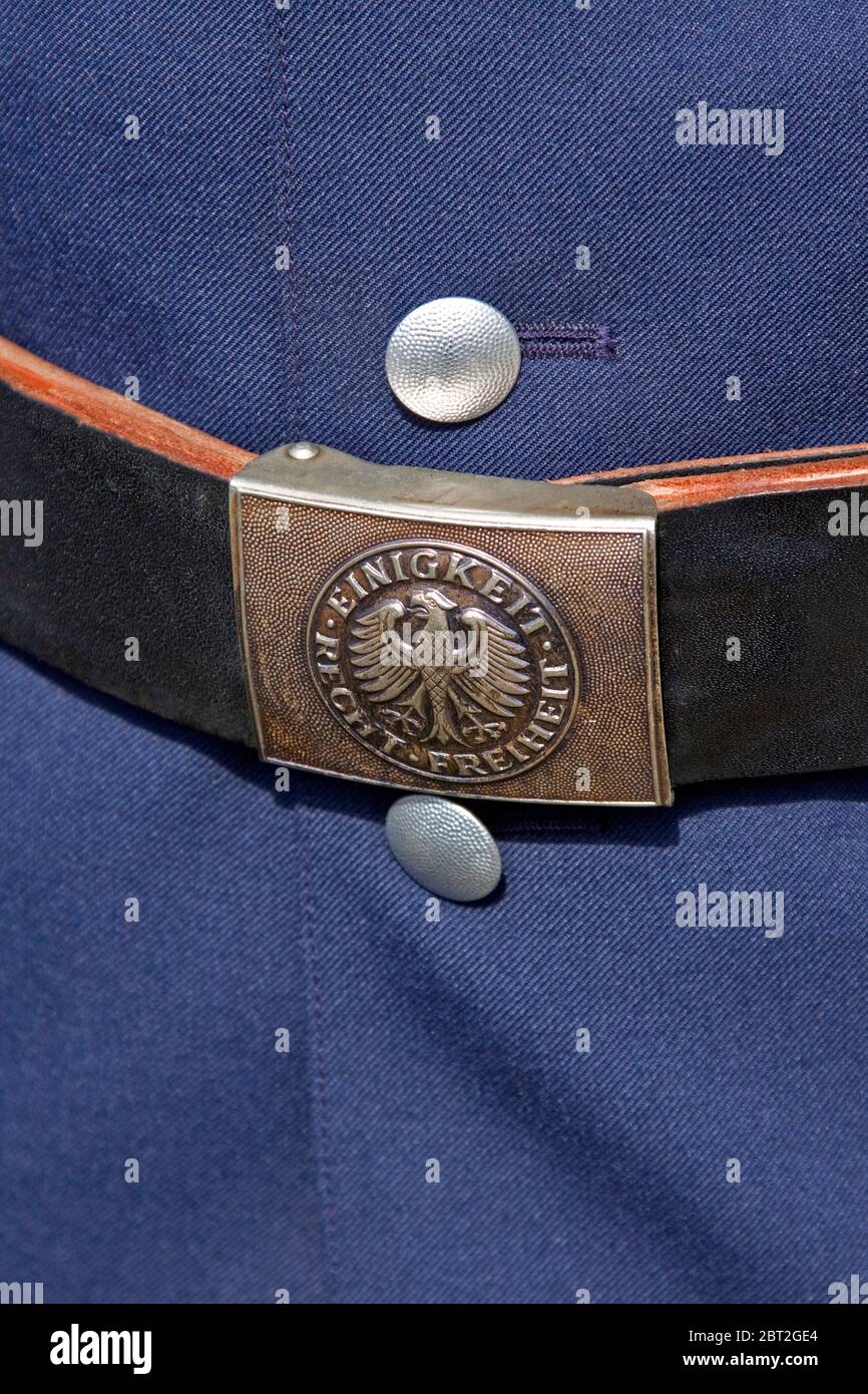 Cintura dell'Aeronautica militare tedesca, uniforme Foto stock - Alamy
