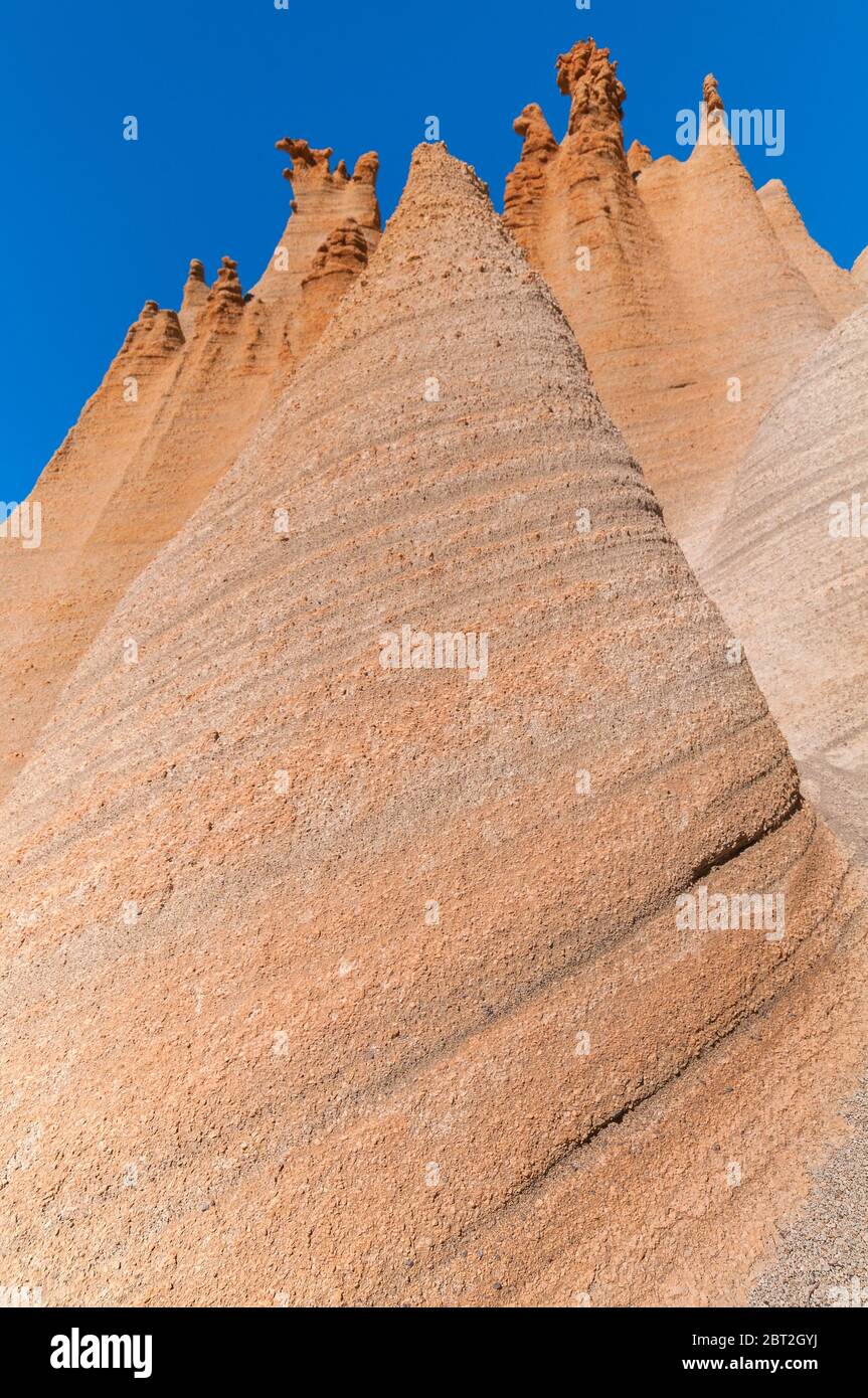 Fairy Chimneys, Forest Crown Natural Park, Teide National Park, Isole Canarie, Spagna Foto Stock