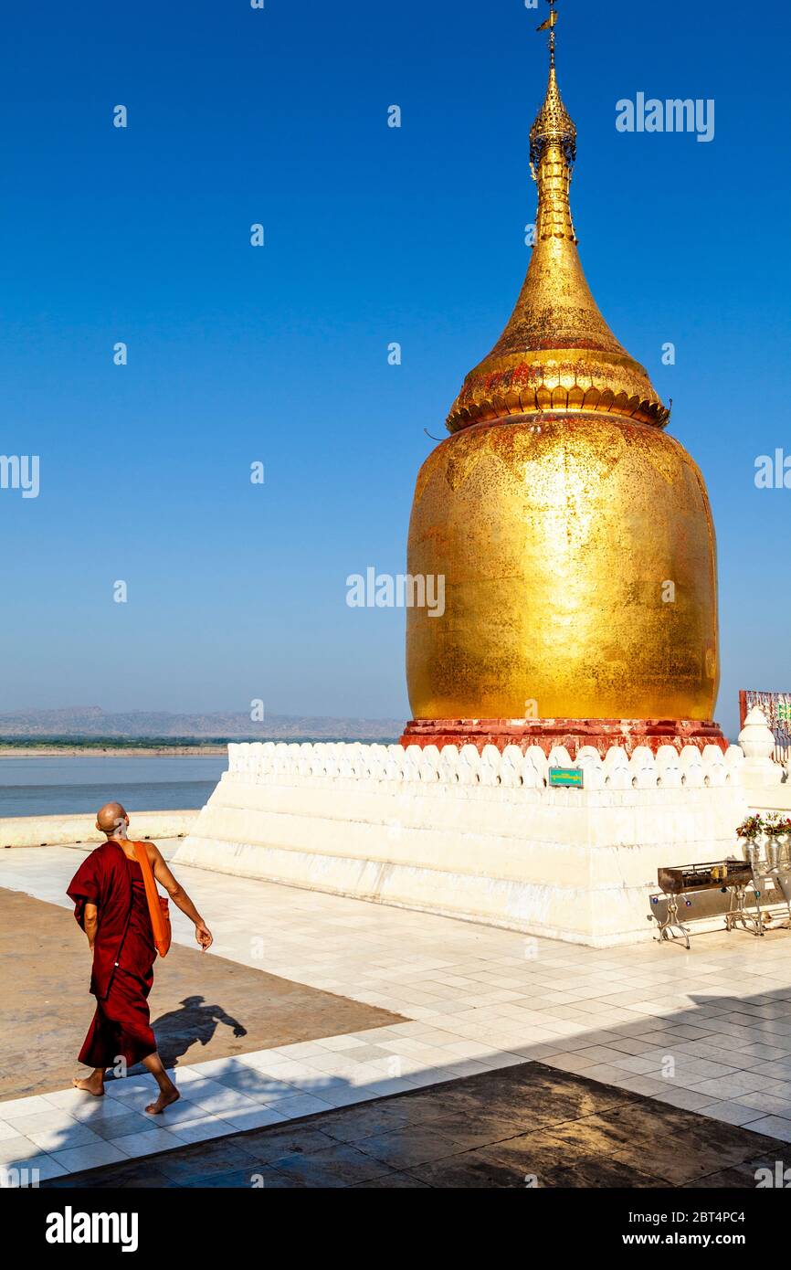 BU Paya Pagoda, Bagan, Regione Mandalay, Myanmar. Foto Stock