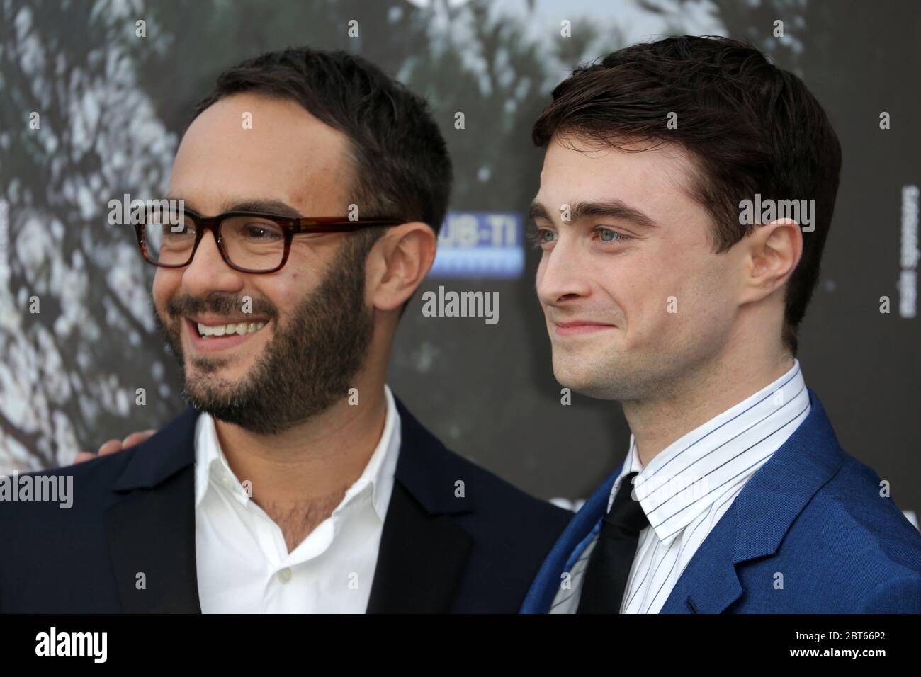 VENEZIA, ITALIA - SETTEMBRE 01: Daniel Radcliffe e John Krokidas presero parte al settantesimo Festival Internazionale del Cinema di Venezia alla Giornata degli Autori Foto Stock