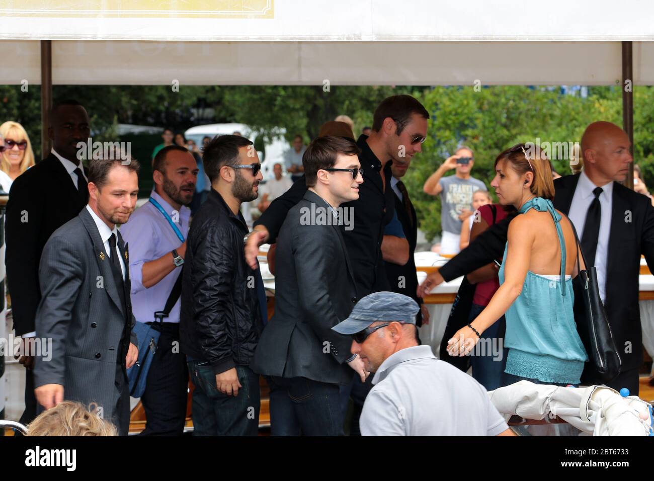 VENEZIA, ITALIA - 01 SETTEMBRE: Daniel Radcliffe partecipa al giorno 5 del 70° Festival del Cinema di Venezia il 1° settembre 2013 a Venezia, Italia Foto Stock