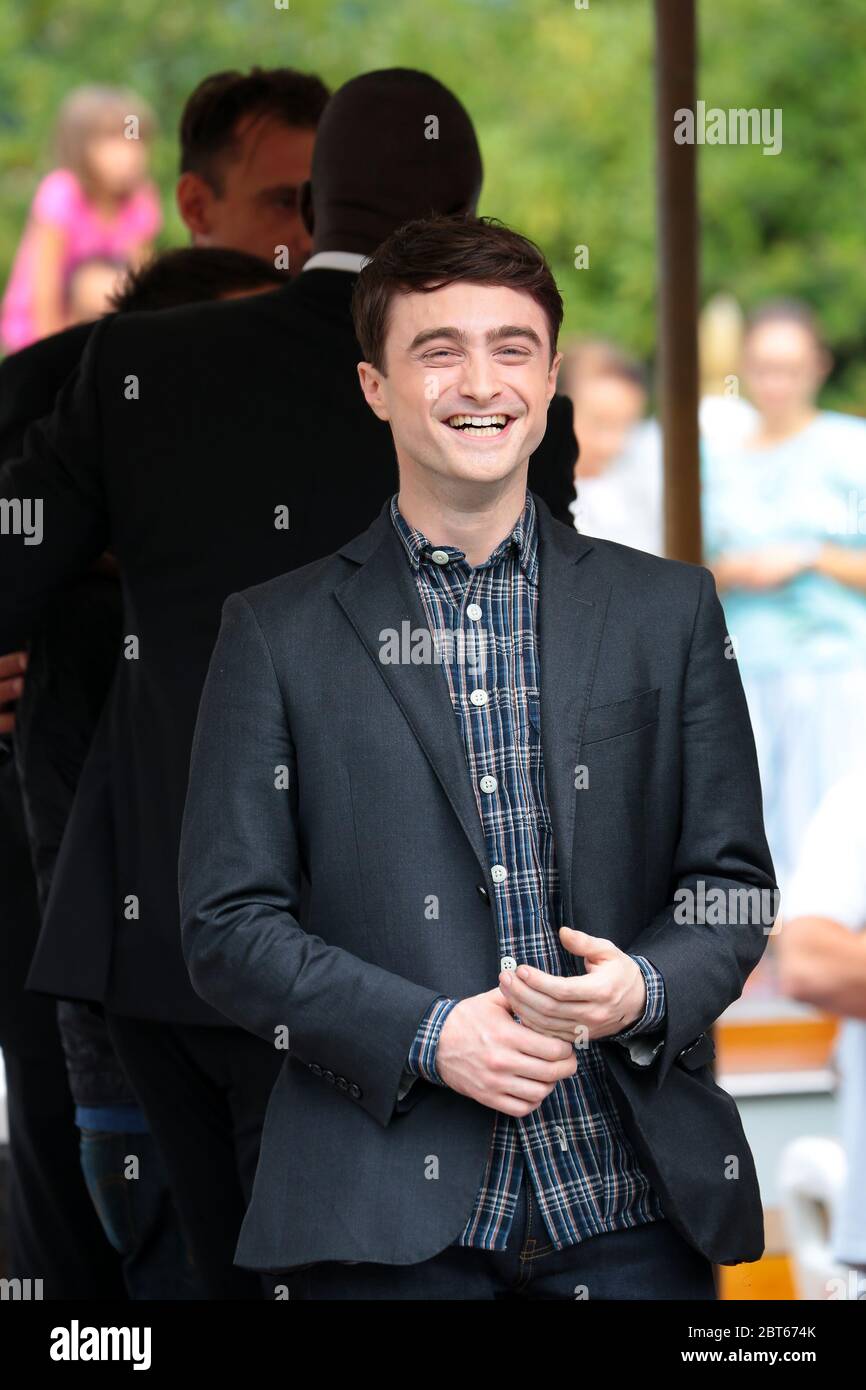 VENEZIA, ITALIA - 01 SETTEMBRE: Daniel Radcliffe partecipa al giorno 5 del 70° Festival del Cinema di Venezia il 1° settembre 2013 a Venezia, Italia Foto Stock