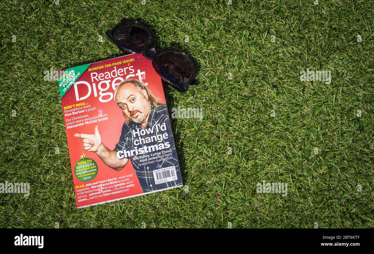 Reader's Digest Magazine una rivista di interesse generale rivolta ai lettori di tutte le età, fondata in America nel 1922 da DeWitt Wallace e Lila Bell Wallace Foto Stock