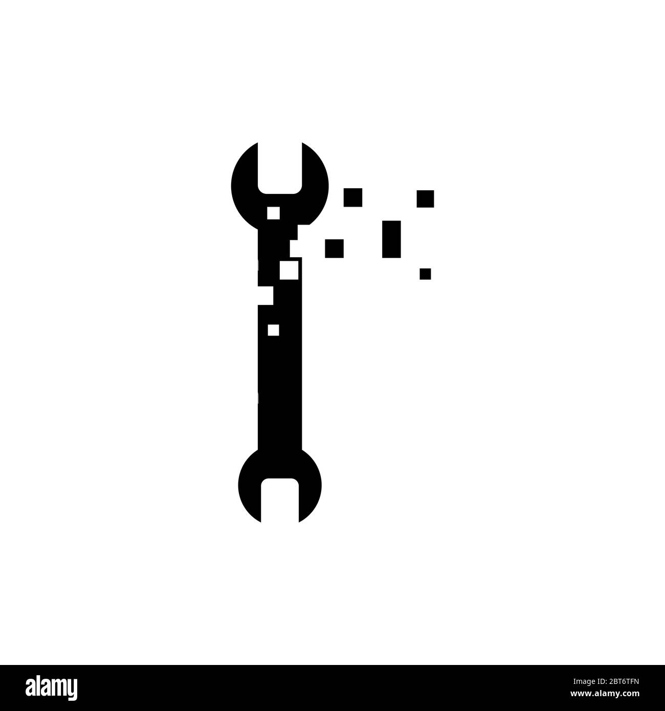 illustrazione del modello di disegno vettoriale della chiave Illustrazione Vettoriale