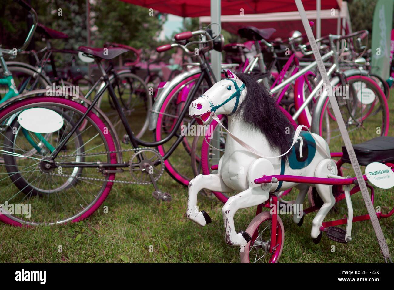 Vecchia automobile Foto Stock