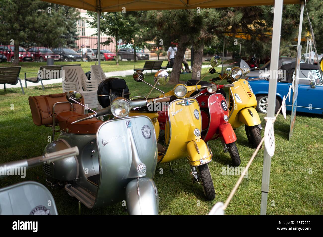 Vecchia automobile Foto Stock