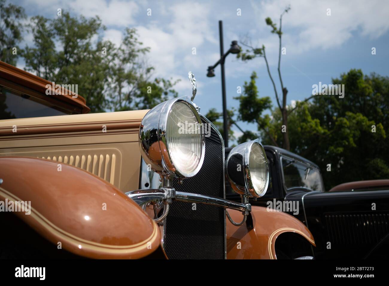 Vecchia automobile Foto Stock