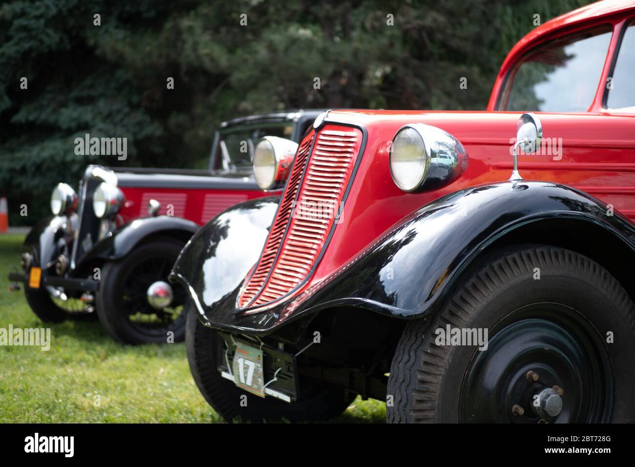 Vecchia automobile Foto Stock