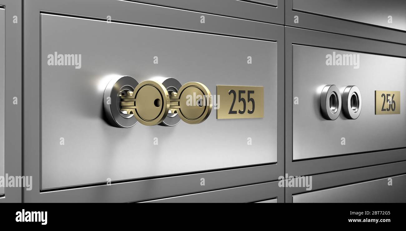 Cassetta delle chiavi sicura immagini e fotografie stock ad alta  risoluzione - Alamy