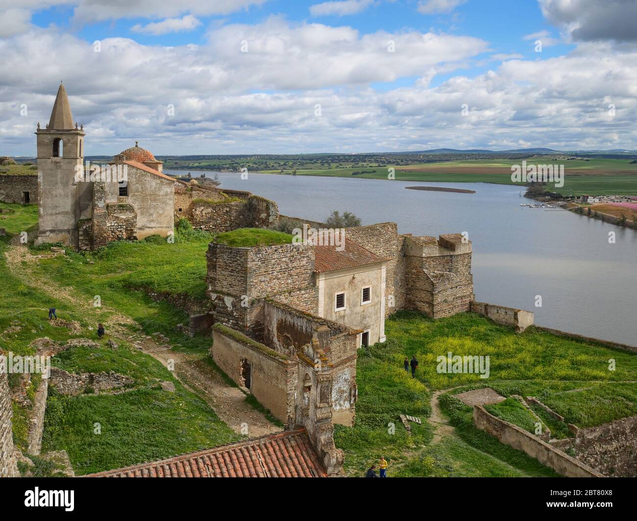 Forte di Juromenha, Elvas, Portogallo Foto Stock