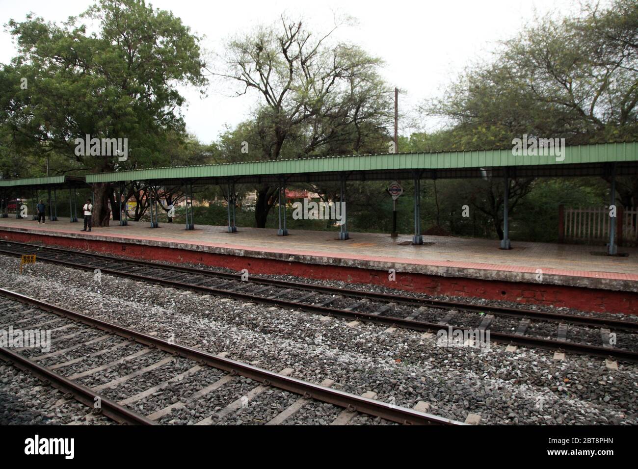 Ferrovie indiane, privatizzazione delle ferrovie, linee ferroviarie / binari, treni speciali, velocità dei treni, ferrovie - la salvezza della storia e del patrimonio indiano. INDI Foto Stock