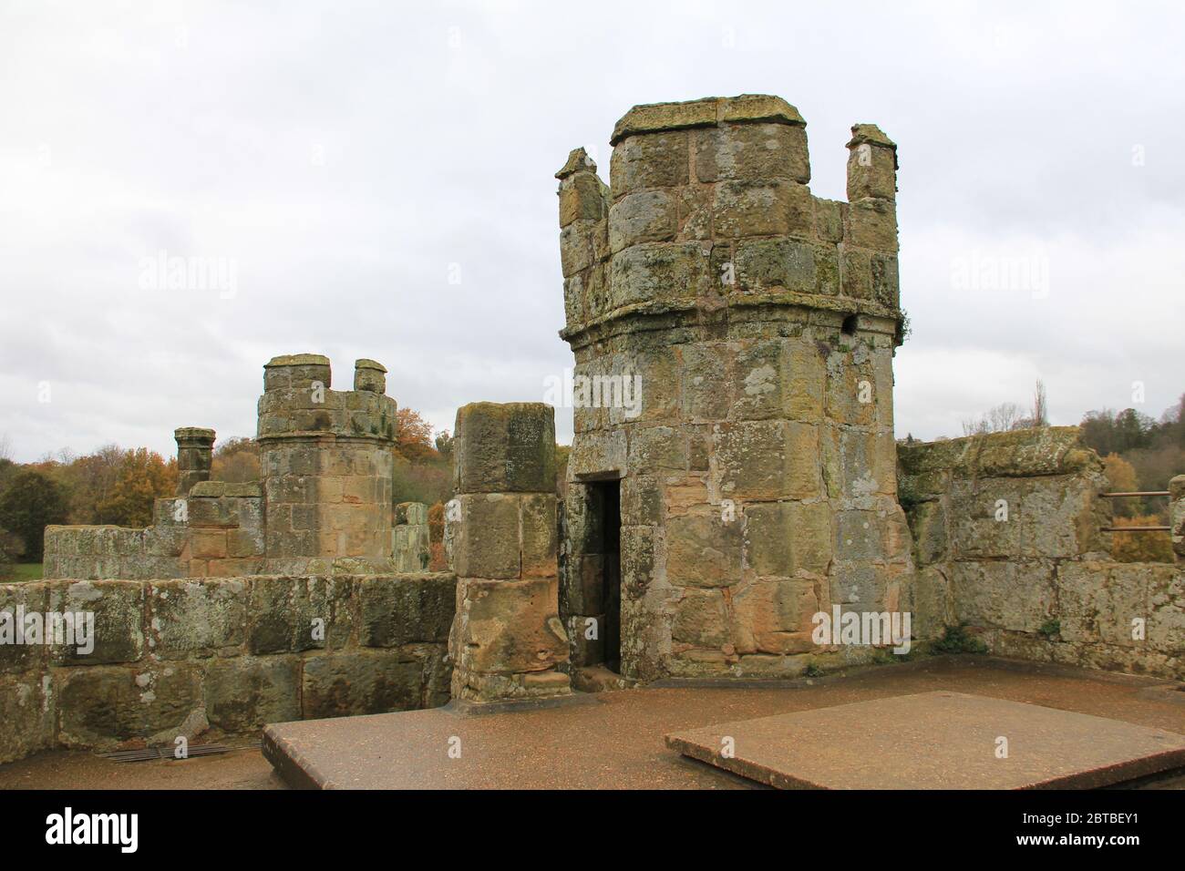 Castello di Bodiam Foto Stock