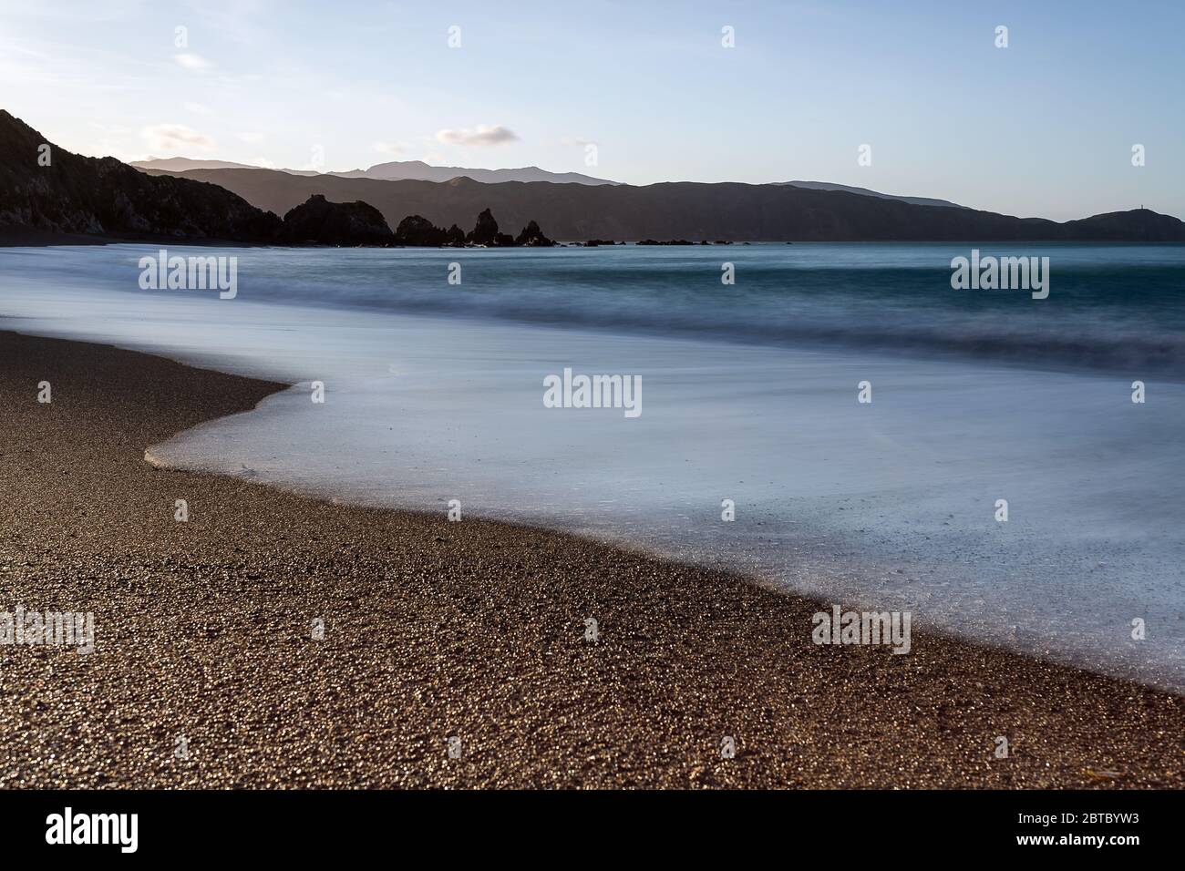 Breaker Bay, Nuova Zelanda, settembre 2019 Foto Stock