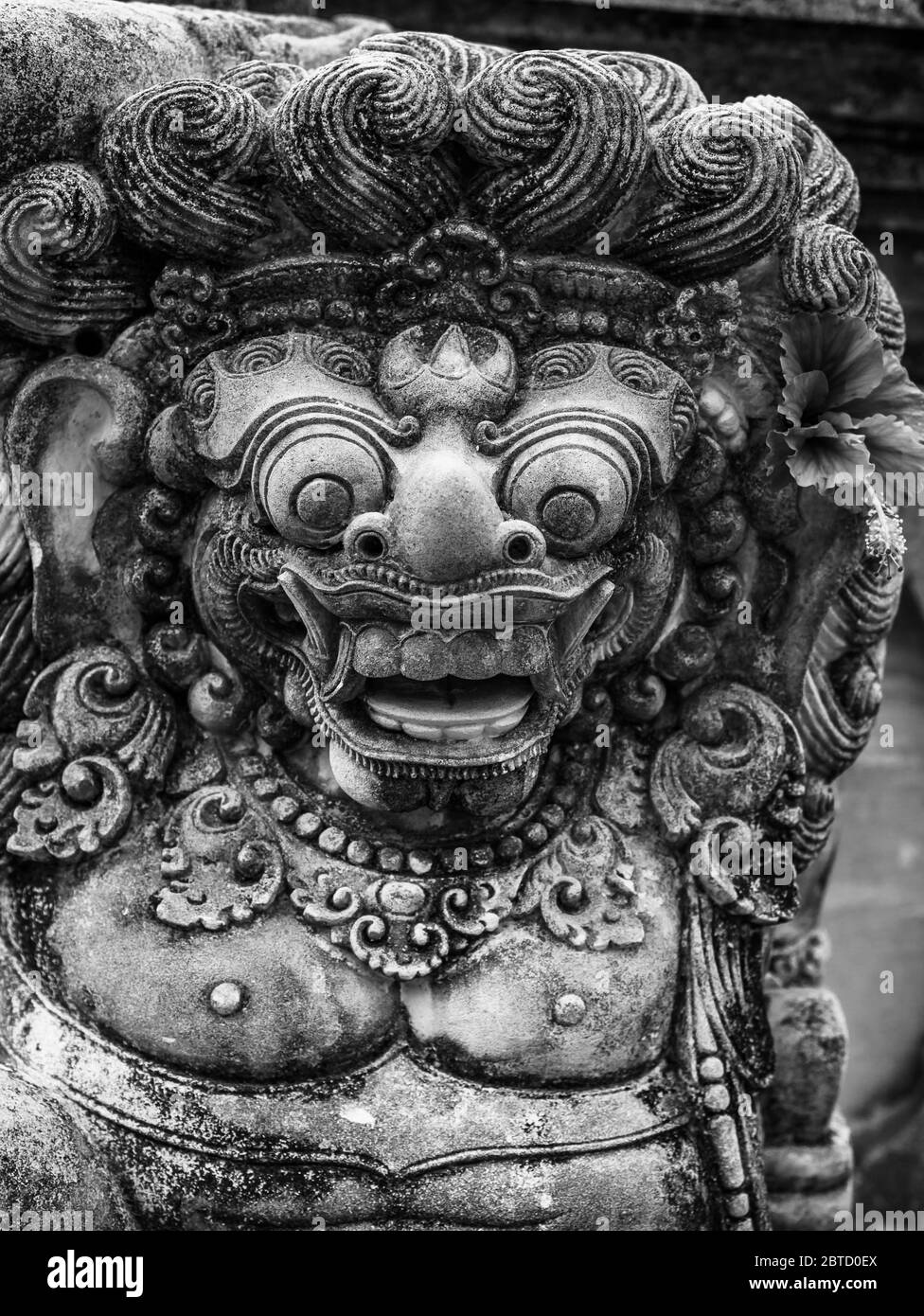 Statua al palazzo Tirta Gangga a Bali Indonesia Foto Stock