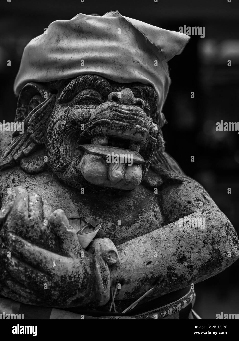 Statua al palazzo Tirta Gangga a Bali Indonesia Foto Stock