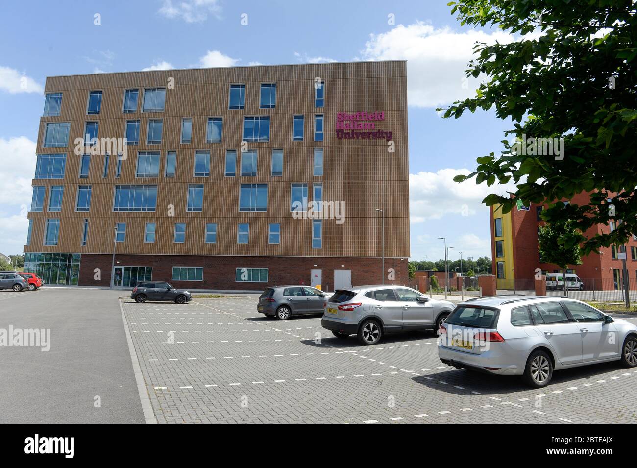 Sheffield Hallam University Advanced Wellbeing Research Center Attercliffe Sheffield Foto Stock