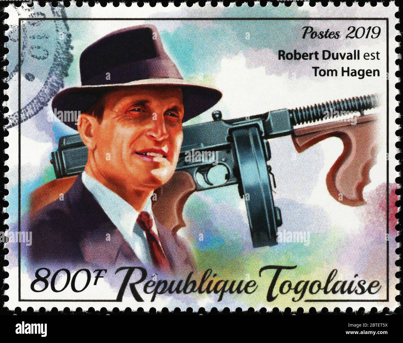 Robert Duvall come Tom Hagen sul francobollo Foto Stock