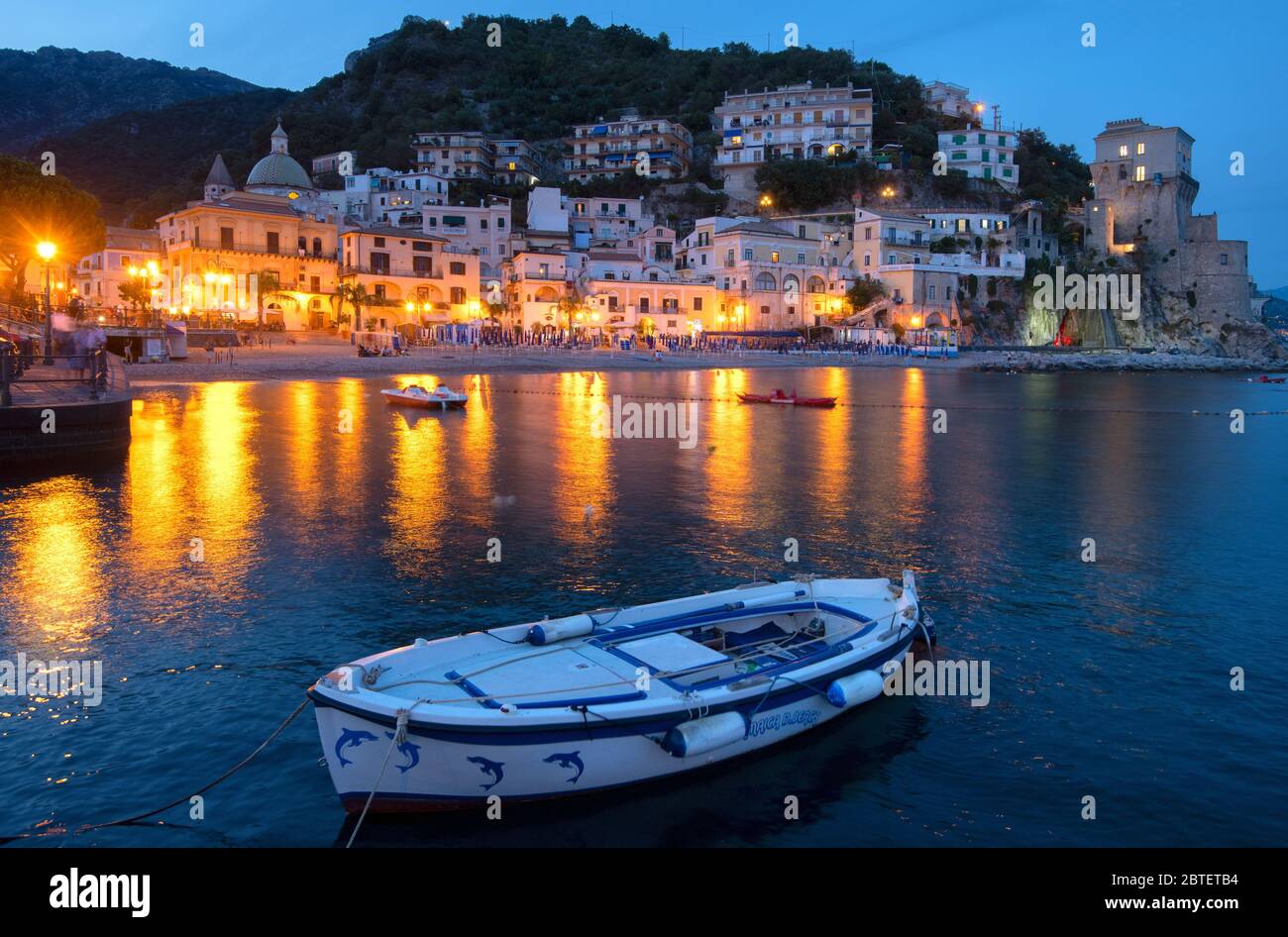 Italia ,Costiera Amalfitana, Cetara Foto Stock