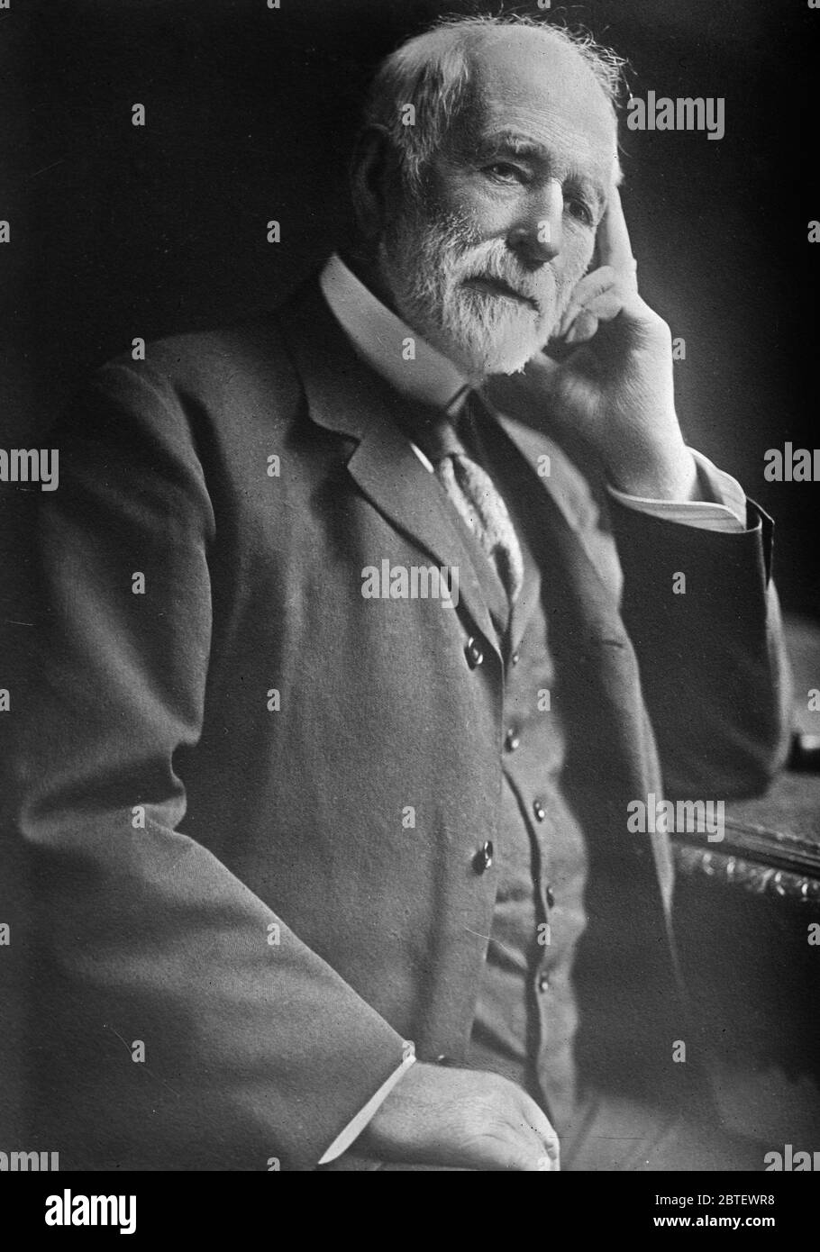 Benjamin Franklin Tracy (1830-1915), un destinatario della medaglia d'onore del Congresso per l'eroismo durante la guerra civile che ha servito come Segretario della Marina militare Foto Stock