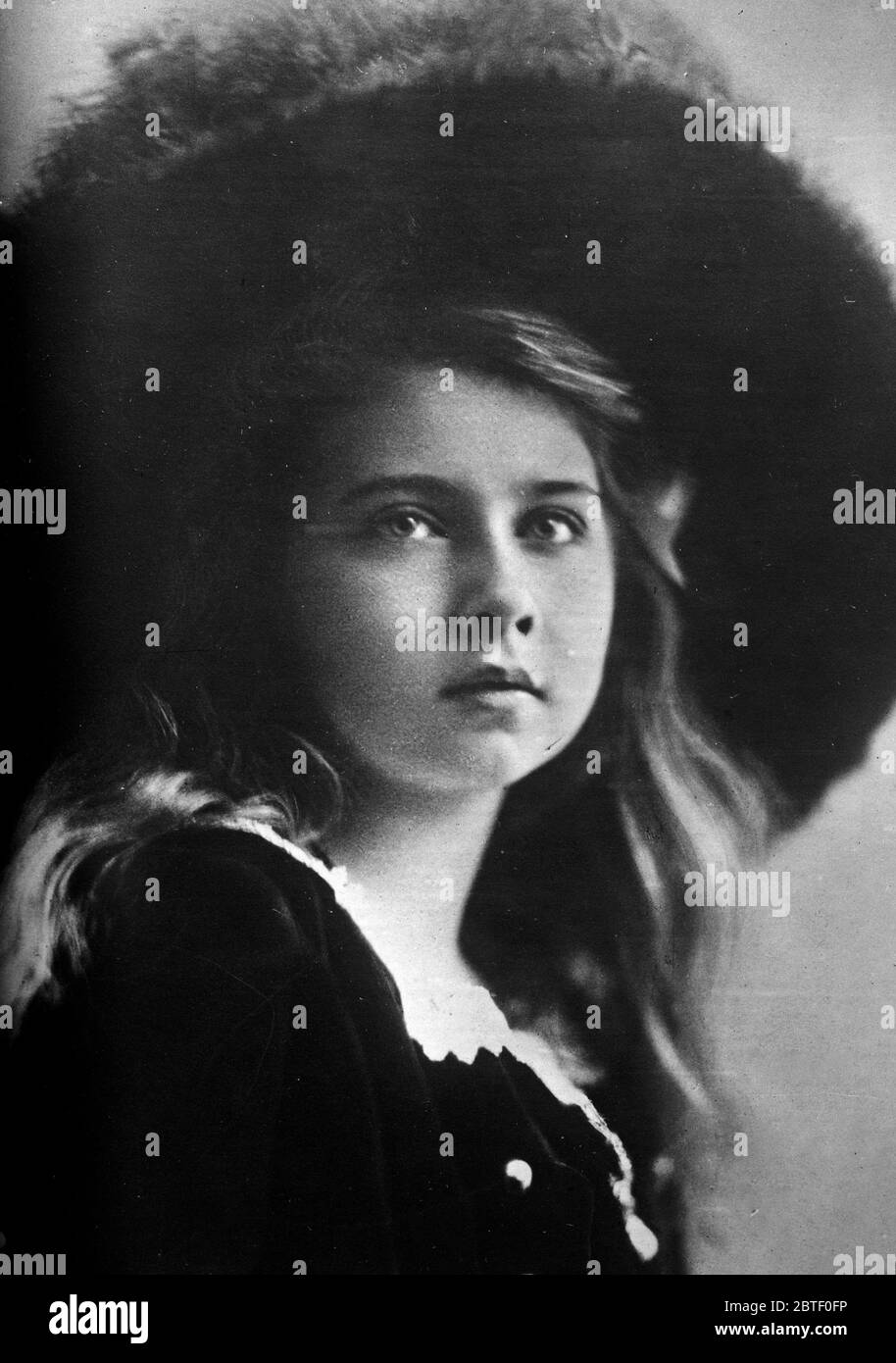 Principessa Maria (Mignon) di Romania ca. 1910-1915 Foto Stock