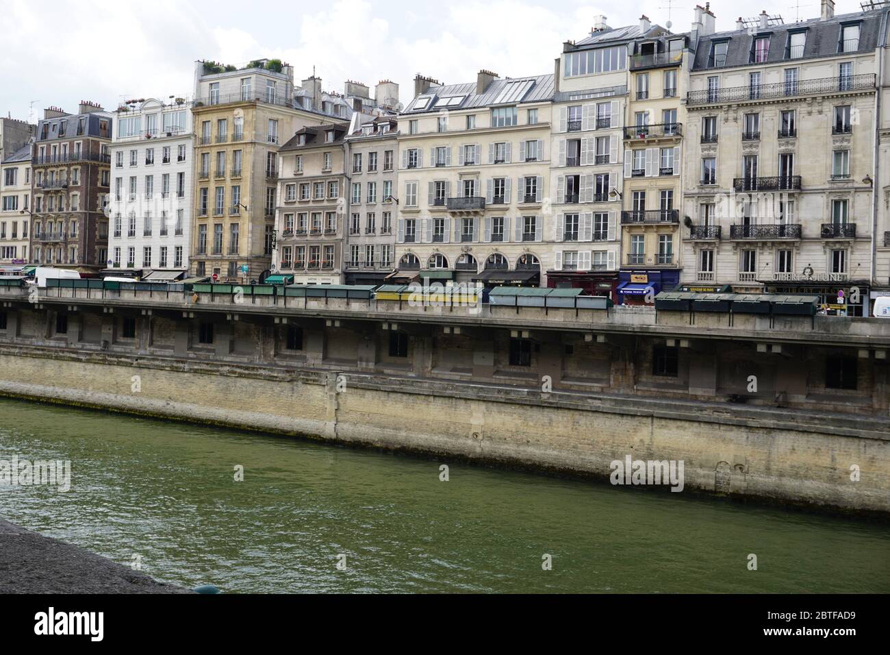 Rive del fiume Parigi Foto Stock