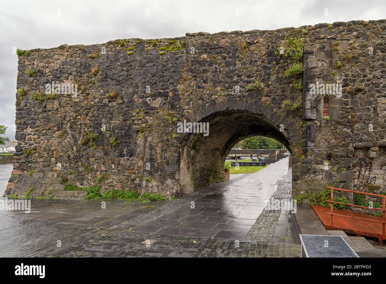 L'Arco Spagnolo a Galway, Irlanda Foto Stock