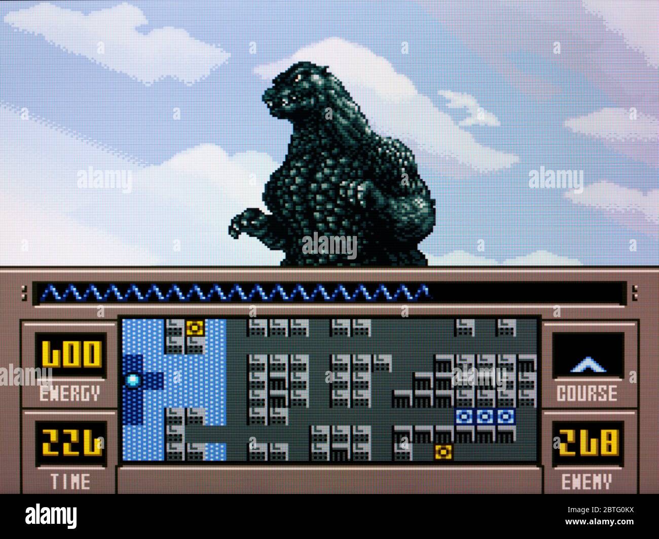 Super Godzilla - SNES Super Nintendo - solo per uso editoriale Foto Stock