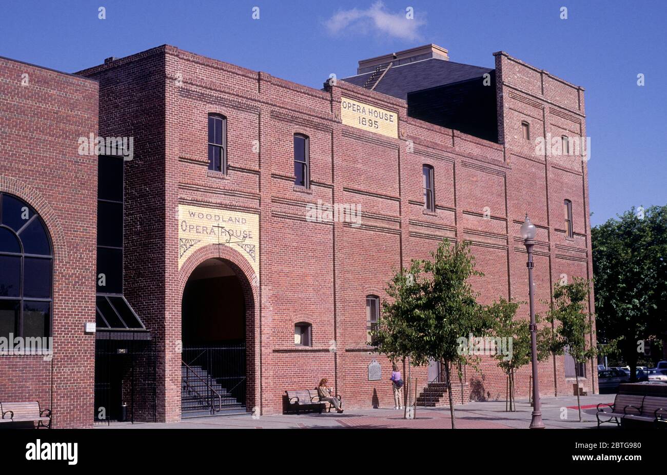 Bosco Opera House, bosco, California Foto Stock