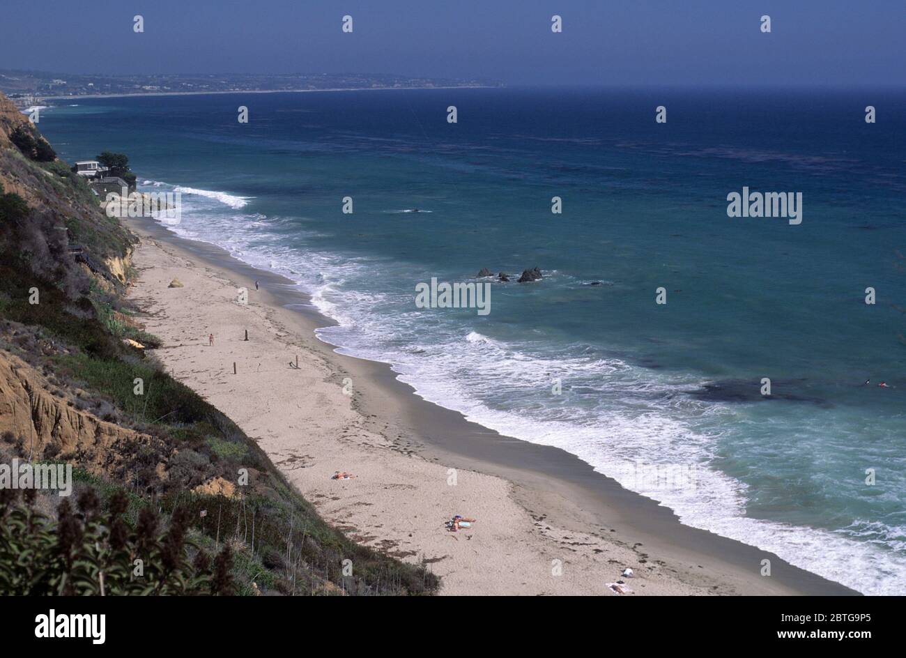 El Matador Beach, Robert S Meyer state Beach, California Foto Stock