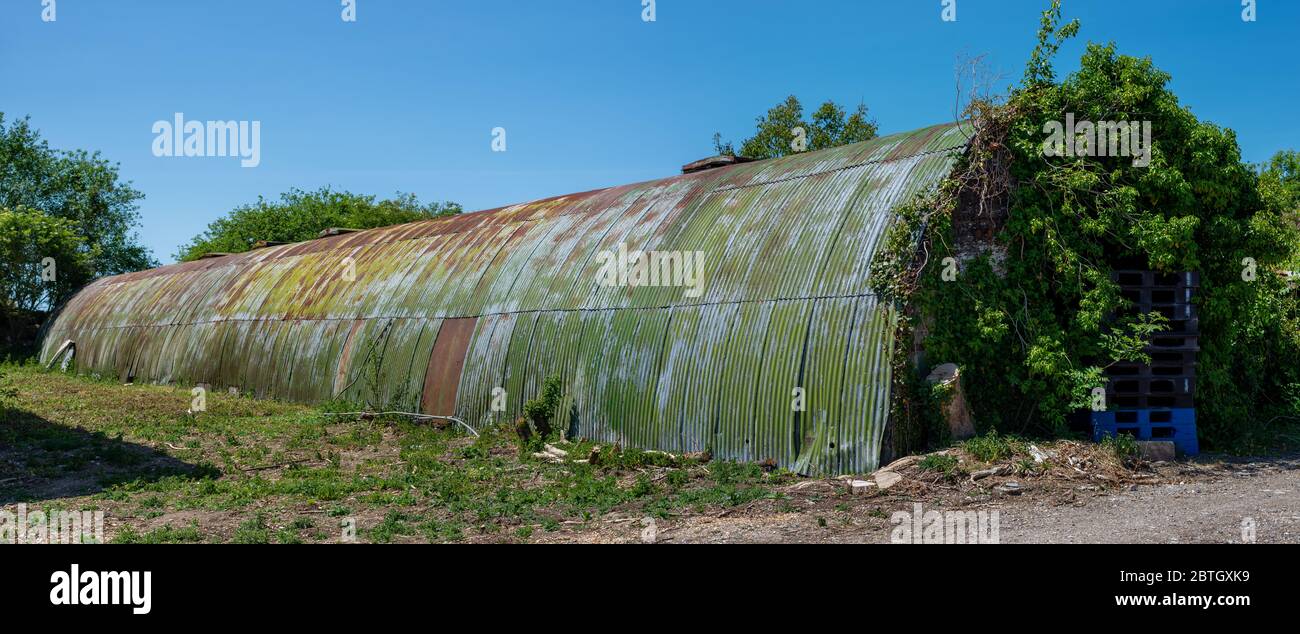 Paesaggio rurale Hampshire Foto Stock