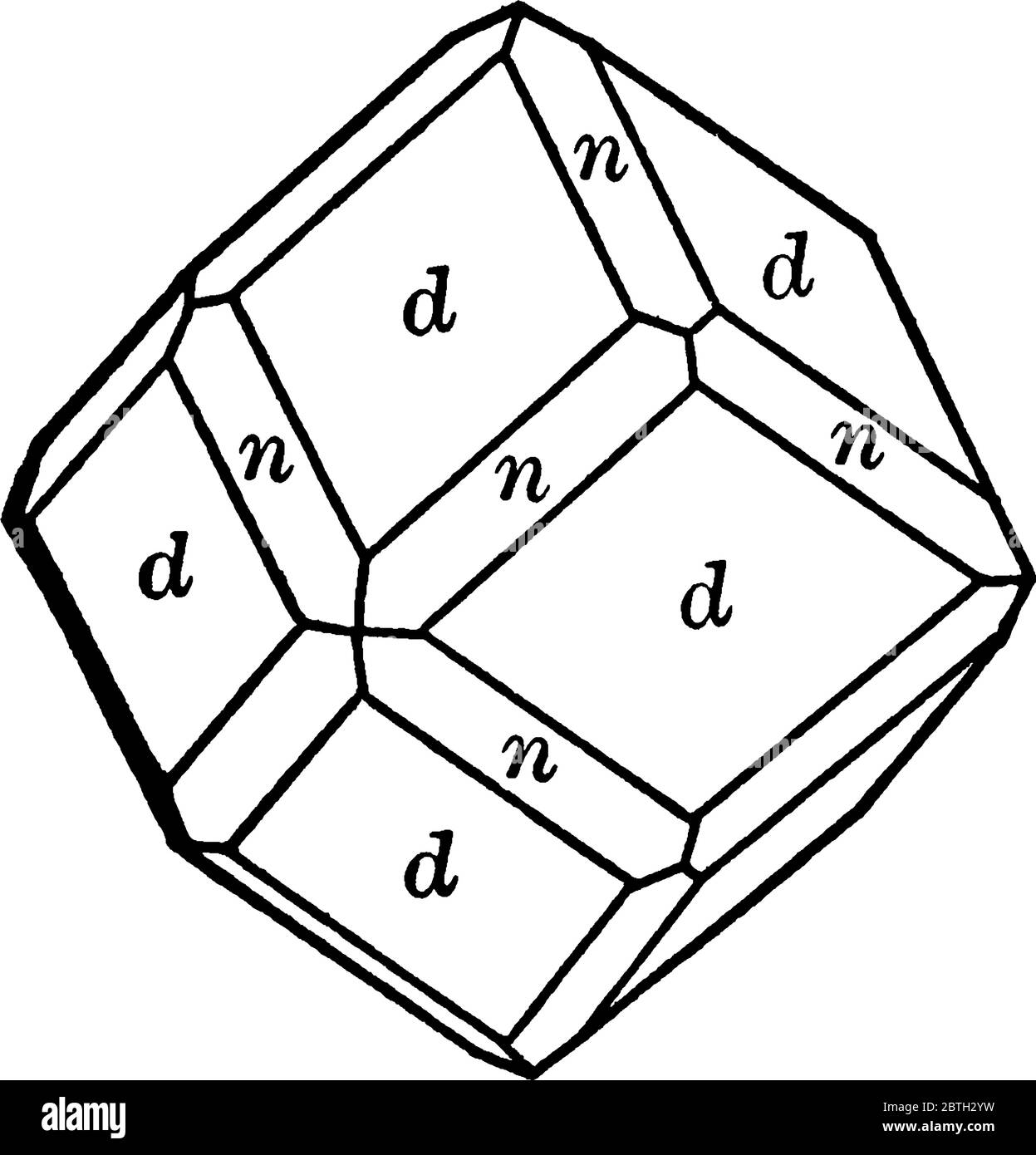 I granati sono un gruppo di minerali silicati che sono stati utilizzati fin dall'età del bronzo come pietre preziose e abrasivi, disegno di linee d'epoca o illusione di incisione Illustrazione Vettoriale