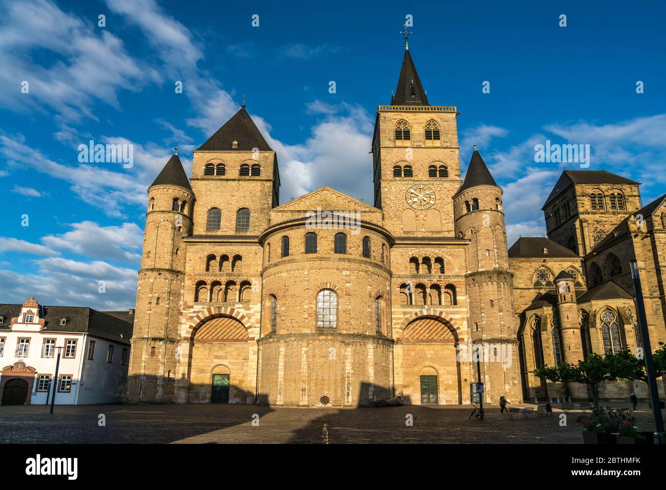 Dom San Pietro, UNESCO Welterbe in Treviri, Rheinland-Pfalz, Deutschland | Cattedrale di Treviri, Patrimonio Mondiale dell'UNESCO a Treviri, Renania-Palatinato, Germa Foto Stock