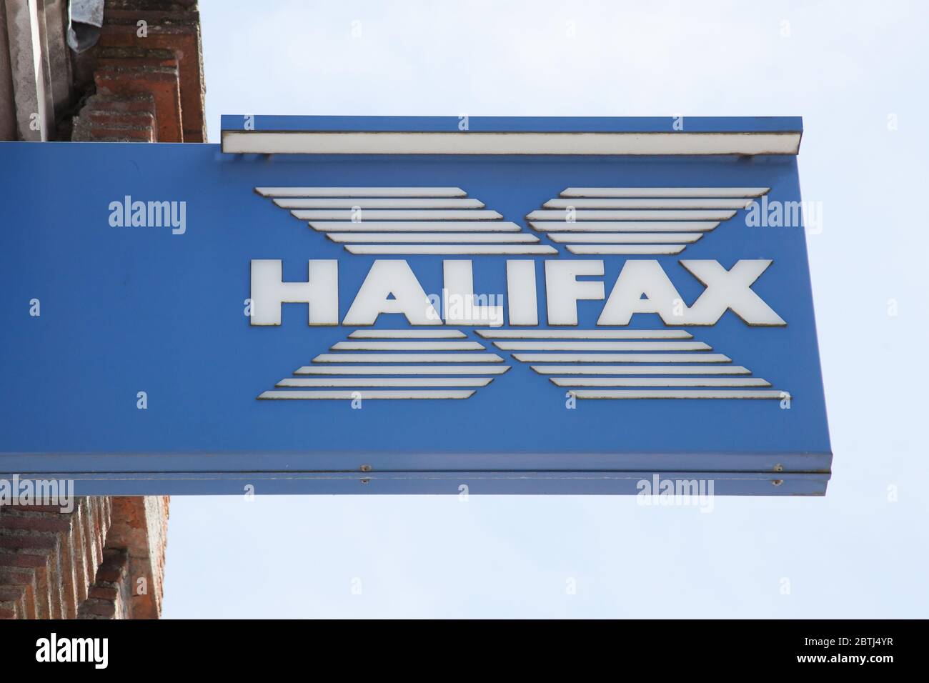 Il logo della banca Halifax Foto Stock