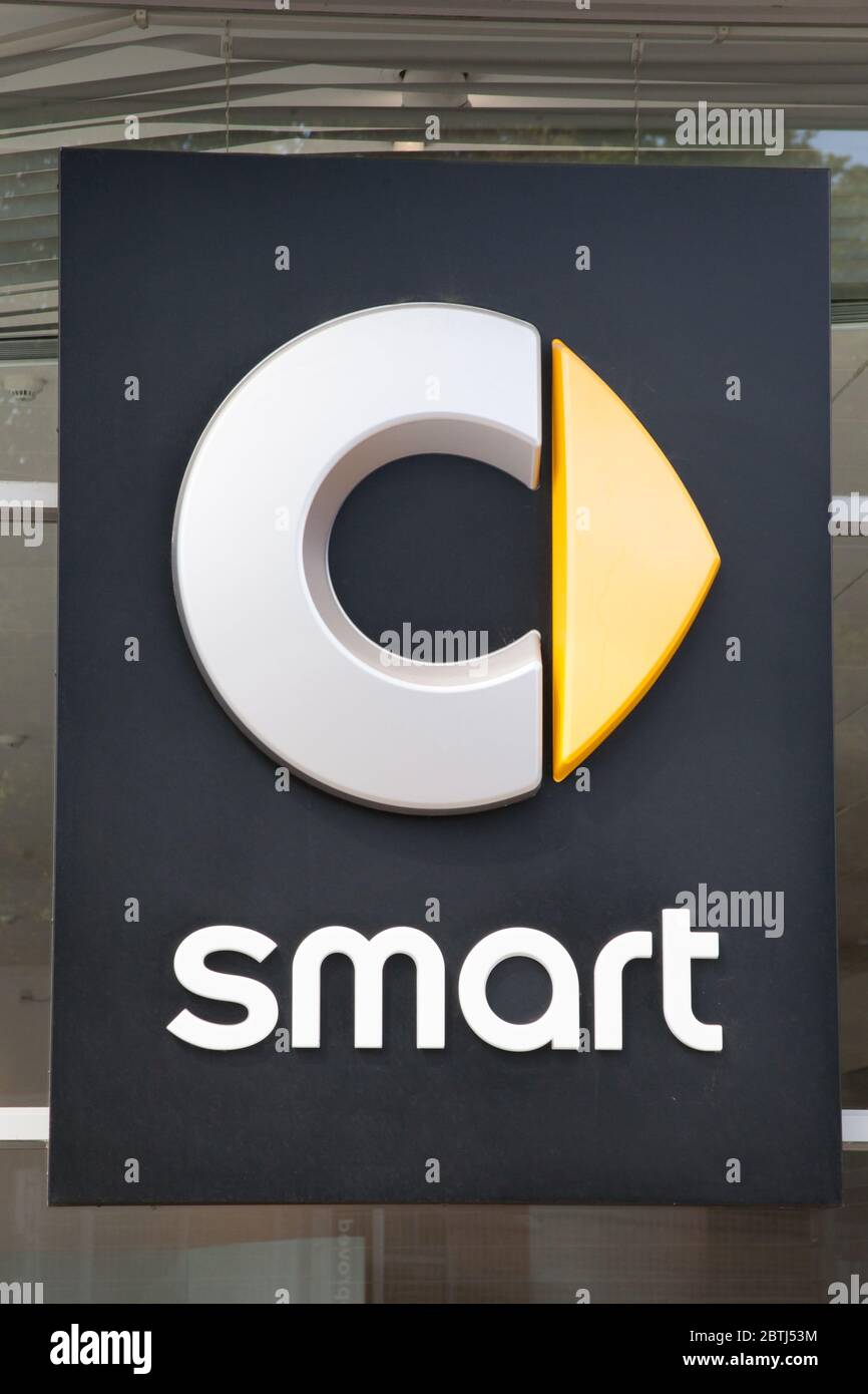 Il logo Smart nel Regno Unito Foto Stock