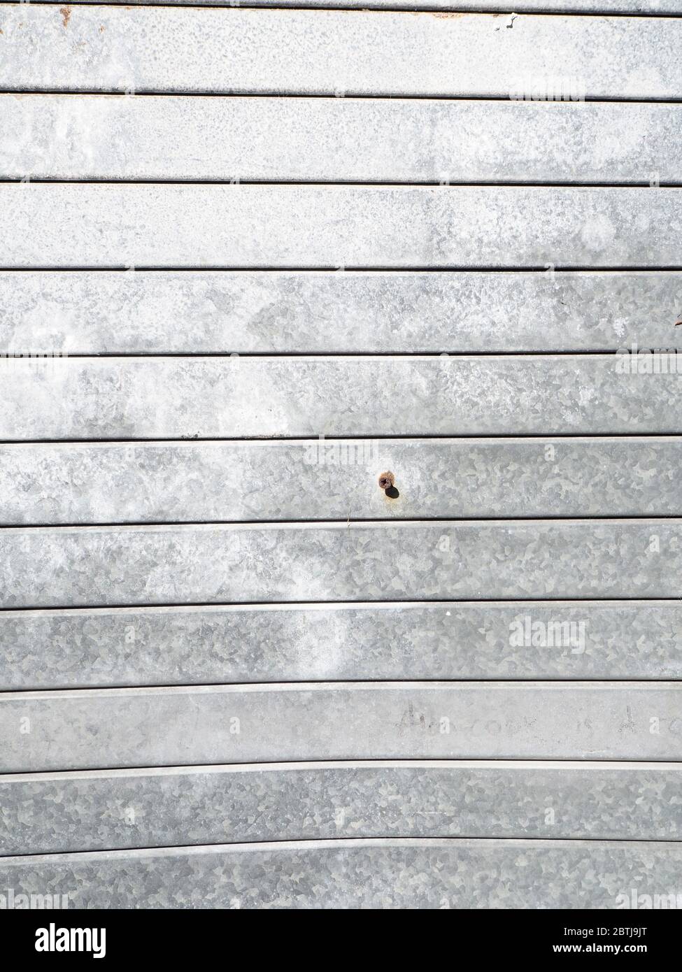 Tapparelle metalliche Foto Stock