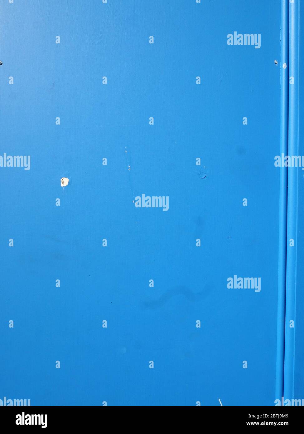 Pannello parete blu Foto Stock