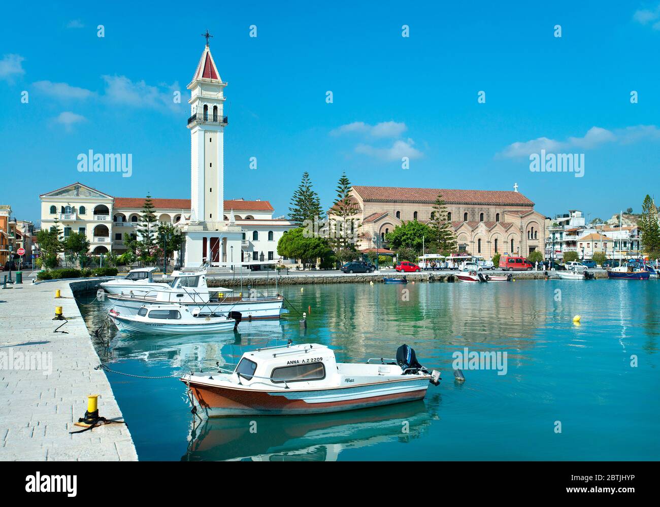 Citta di Zante, Zante, Grecia Foto Stock